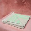 Devotion TWINS Beach Towel-N.Green/Offwhite | Handtucher