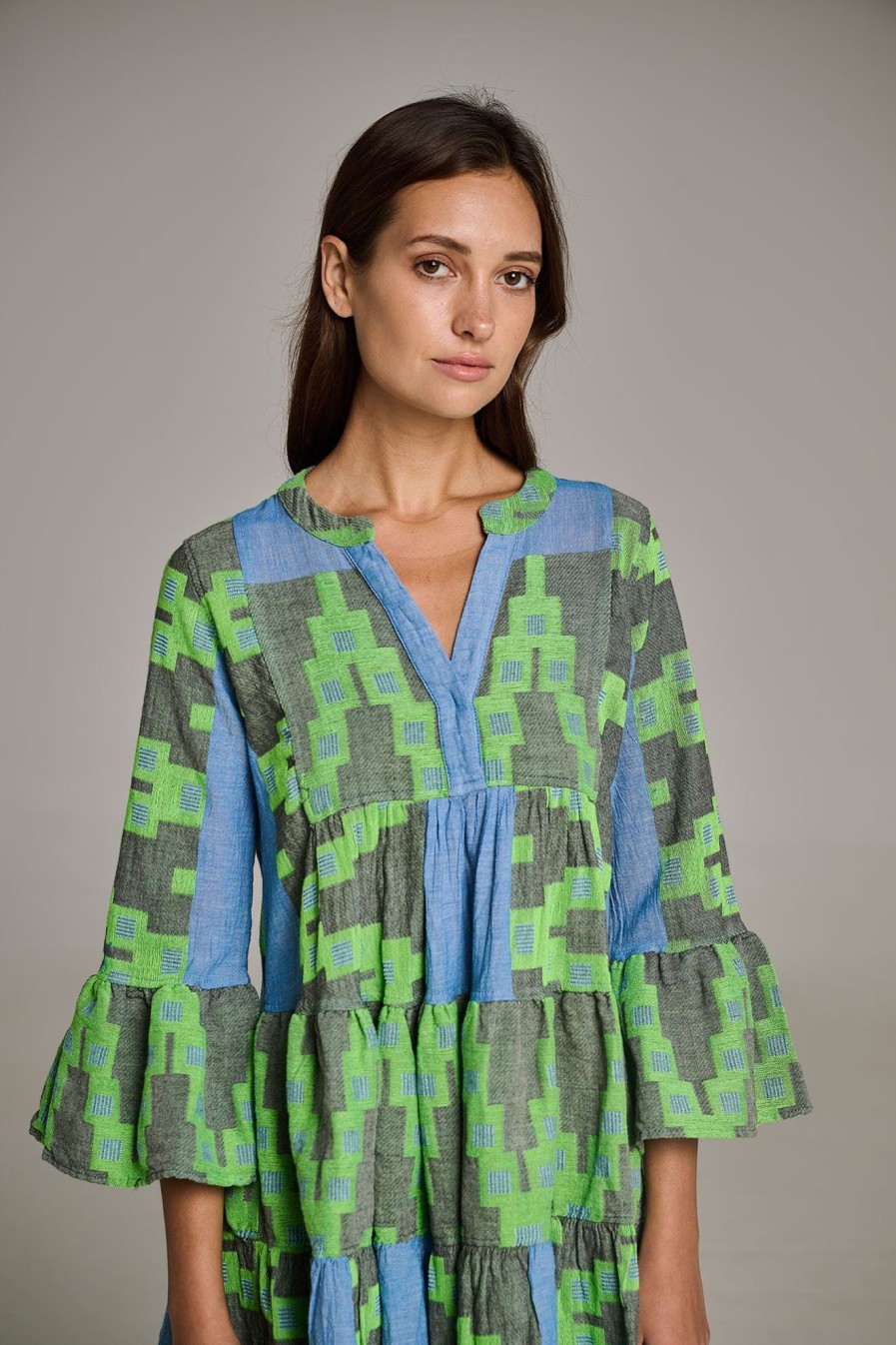 Devotion TWINS Ella-Blue/Green | Kleider