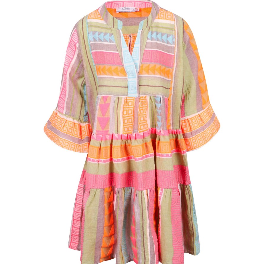 Devotion TWINS Minnie Ella-Multi N.Pink/Orange | Ella