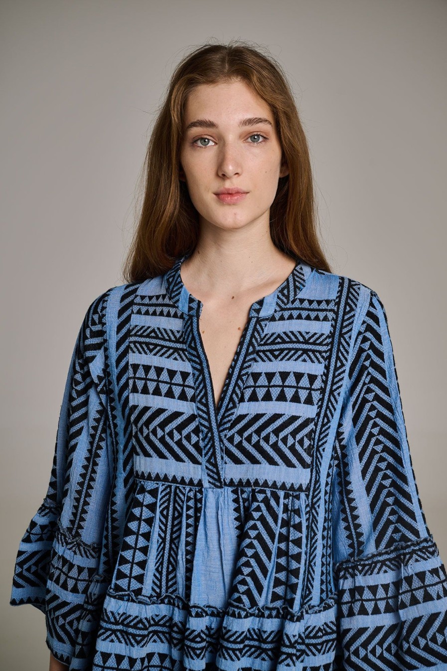 Devotion TWINS Ella-Black/Blue | Kleider