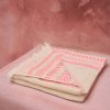 Devotion TWINS Beach Towel-N.Pink/Offwhite | Handtucher