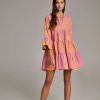 Devotion TWINS Ella-Pink/Orange | Kleider