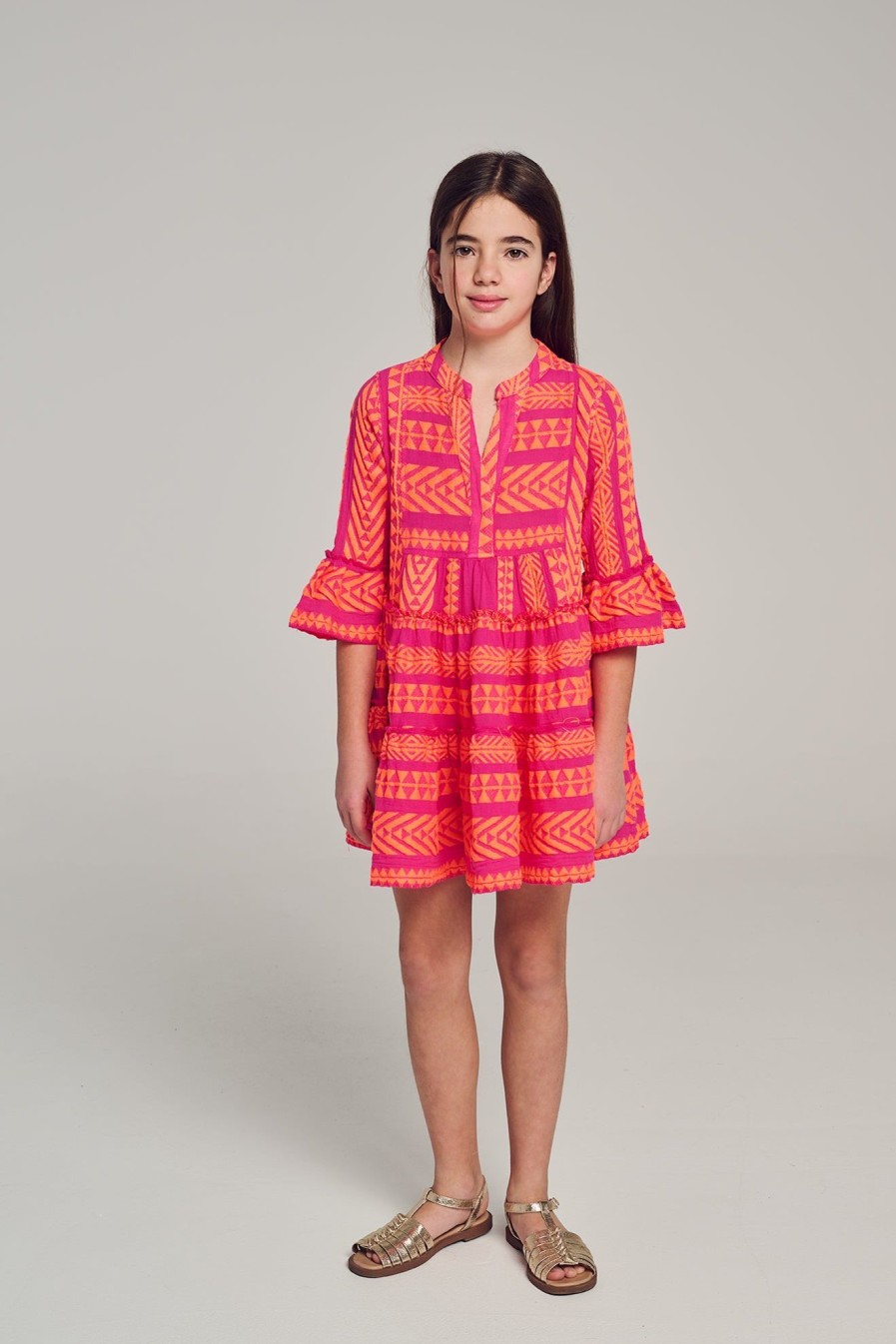 Devotion TWINS Ella Mini-N.Orange/Fushia | Ella