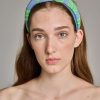 Devotion TWINS Twist Hairband-Green/Blue | Zubehor